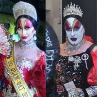 Sabrina Sato se veste de Isabelita dos Patins ao ser coroada rainha do Glam Gay