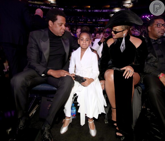 Filha de Beyoncé e Jay-Z, Blue Ivy rouba a cena no Grammy 2018
