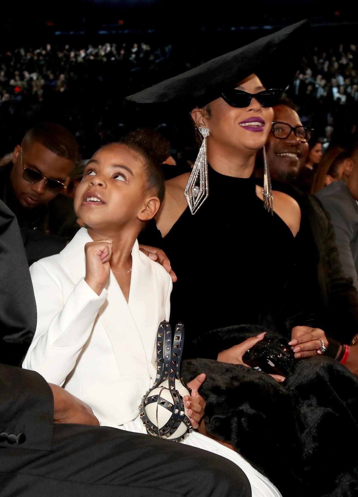 Foto Filha de Beyoncé e Jay Z Blue Ivy rouba a cena no Grammy 2018 neste domingo 28 de