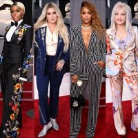 Looks com conjunto chamam atenção no tapete vermelho do Grammy 2018. Fotos!
