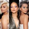 Bebe Rexha, Rihanna e Hailee Steinfeld usaram sombras coloridas no Grammy Awards 2018