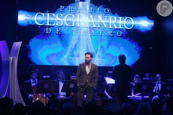 José Fidalgo participou da entrega do Prêmio Cesgranrio de Teatro, no hotel Copacabana Palace, na noite desta terça-feira, 30 de janeiro de 2018