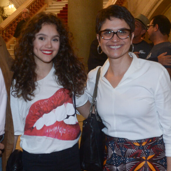 Sandra Annenberg é mãe da adolescente Elisa, de 14 anos
