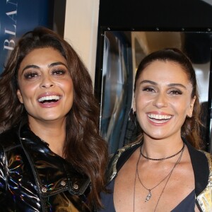 Juliana Paes e Giovanna Antonelli prestigiaram evento de moda