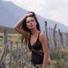 Isis Valverde fez ensaio de fotos só de lingerie em Mendoza, na Argentina