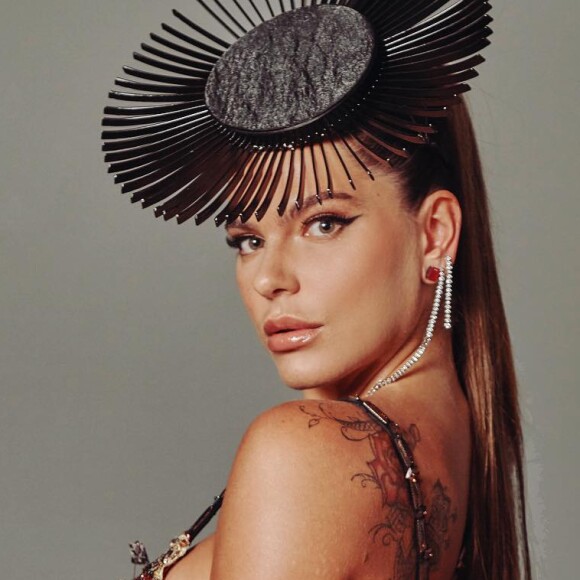 Mariana Goldfarb marcou presença no Baile da Vogue, em São Paulo, na quinta-feira, 1º de fevereiro de 2017