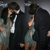 Tatá Werneck e Rafael Vitti trocaram beijos ao chegar no Baile da Vogue, nesta quinta-feira, dia 02 de fevereiro de 2018