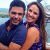 Zezé Di Camargo se declara para Graciele Lacerda no Dia dos Namorados (12 de junho de 2014)