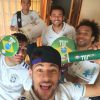 Neymar está concentrado com a Seleção Brasileira para jogar na Copa do Mundo