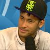 Neymar diz que não ficou nervoso para bater o pênalti