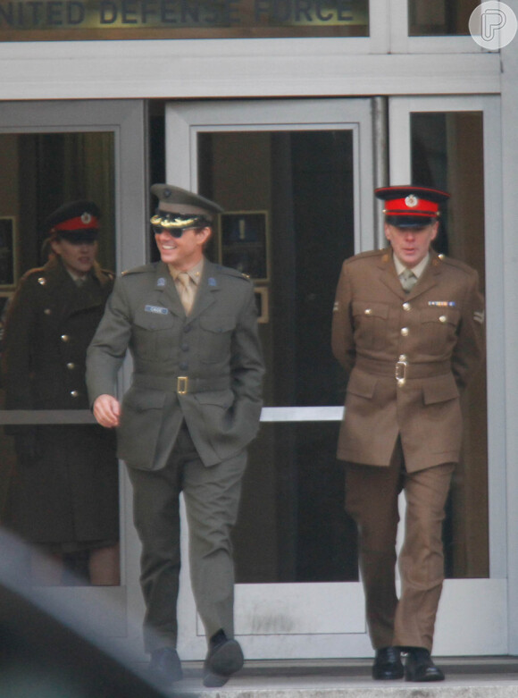 Tom Cruise roda cenas de 'All You Need is Kill' em 2 de fevereiro de 2013