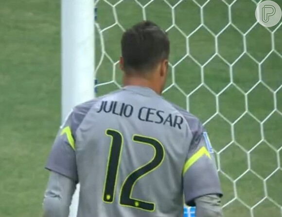 Julio Cesar é o camisa 12 da Seleção Brasileira