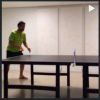 Fred e demais jogadores brincam ao jogar ping pong na concentração