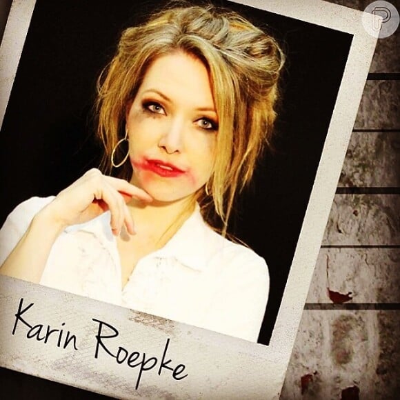 Namorada de Edson Celulari, Karin Roepke é atriz