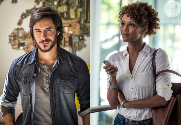 Verônica (Taís Araújo) e Herval (Ricardo Tozzi) se conhecem e ficam interessados um no outro, em 'Geração Brasil', em 23 de julho de 2014