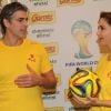 Guilhermina Guinle e Reynaldo Gianecchini curtem a final da Copa do Mundo