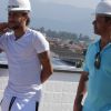 Neymar e o pai estiveram em Angra dos Reis para avaliar alguns imóveis da região, segundo uma fonte do Purepeople
