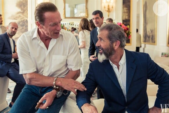Mel Gibson e Arnold Schwarzenegger estão no elenco de 'Os Mercenários 3'