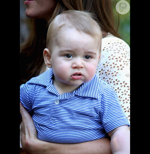 Príncipe George, filho de Kate Middleton, é eleito o bebê com o cabelo mais bonito das celebridades