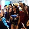 Anitta embarcou no aeroporto Santos Dumont, no Rio de Janeiro, nesta terça-feira, 22 de julho de 2014