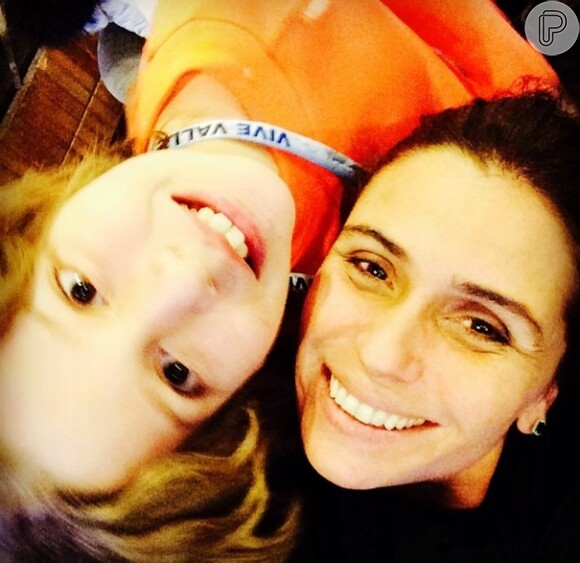 Giovanna Antonelli posta foto com os filhos durante viagem no Chile