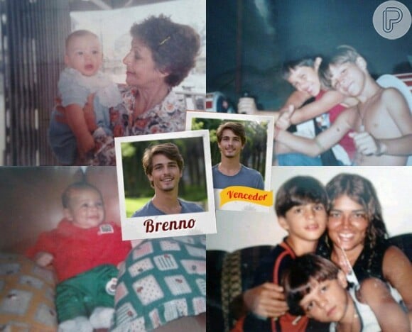 Brenno Leone tem três irmãos e foi criado pela mãe, Cristina: 'Tive uma educação excelente dela'