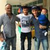 Neymar com MC Léo da Baixada antes de viajar para a Espanha