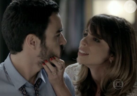 Caio Blat e Maria Ribeiro já protagonizaram cenas quentes na pele de José Pedro e Danielle, em 'Império'