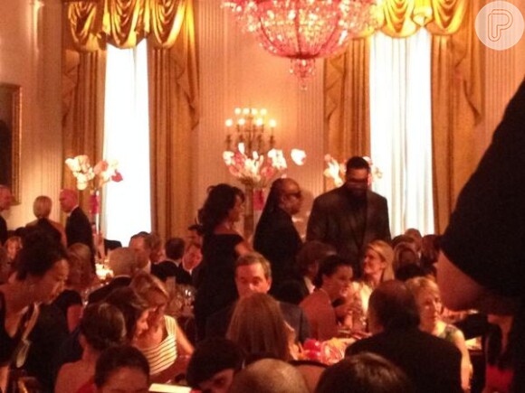 Steve Wonder marcou presença no jantar na Casa Branca