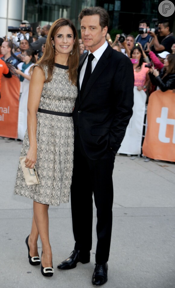 Colin Firth e Livia Giuggioli estão na lista de mais bem vestidos de 2014