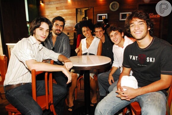 O ator é grande amigo de Humberto Carrão, que conheceu durante as gravações de 'Malhação'