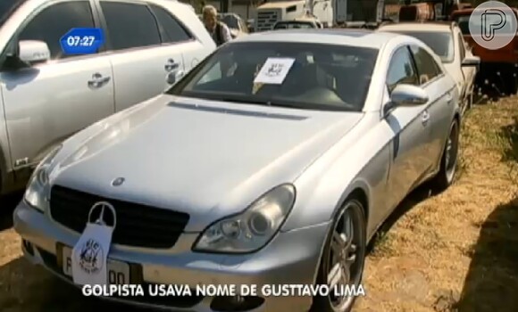 Um antigo sócio de Gusttavo Lima usou o nome do cantor para pegar uma Mercedes CLS-500