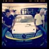 Gusttavo Lima com Raphel Teixeira, piloto da Gusttavo Racing e filho do empresário foragido