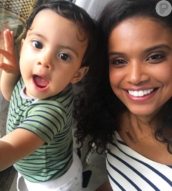 Aline Dias homenageou o filho, Bernardo, nas redes sociais