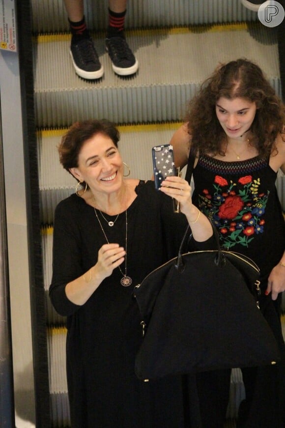 Lilia Cabral elogiou a estreia da filha, Giulia Figueiredo, em novela global