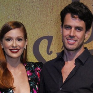 Marina Ruy Barbosa também foi alvo de brincadeira porque não escreveu o sobrenome do marido: 'Cadê o Negrão?'