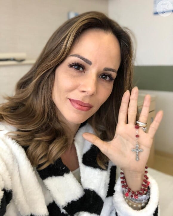 Ana Furtado divide momentos de seu tratamento com seus seguidores no Instagram