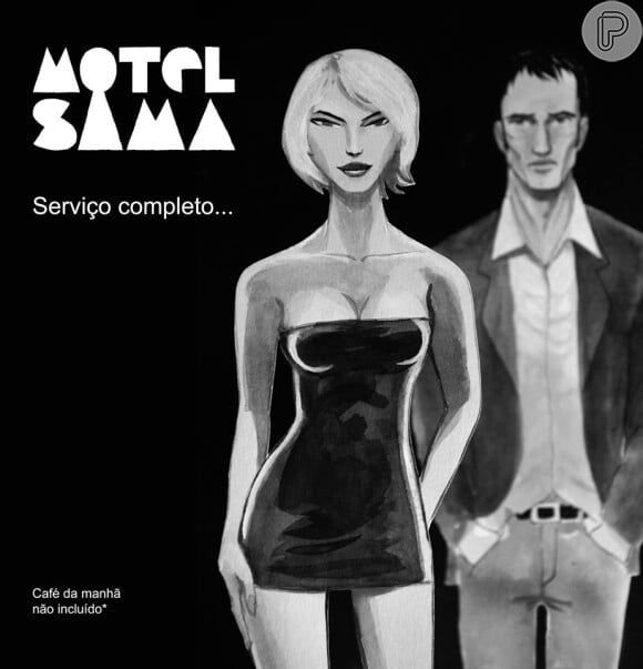 Eduardo Filipe ilustra a série 'Motel Sama', exibida pelo Canal Brasil