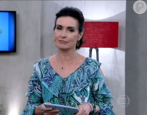 Fátima Bernardes cometeu um erro no programa 'Encontro' de quinta-feira e explicou na atração desta sexta-feira, 5 de setembro de 2014