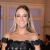 Ticiane Pinheiro apostou em vestido Isabella Narchi para comparecer ao jantar beneficente organizado pelo Instituto Ressoar, em São Paulo