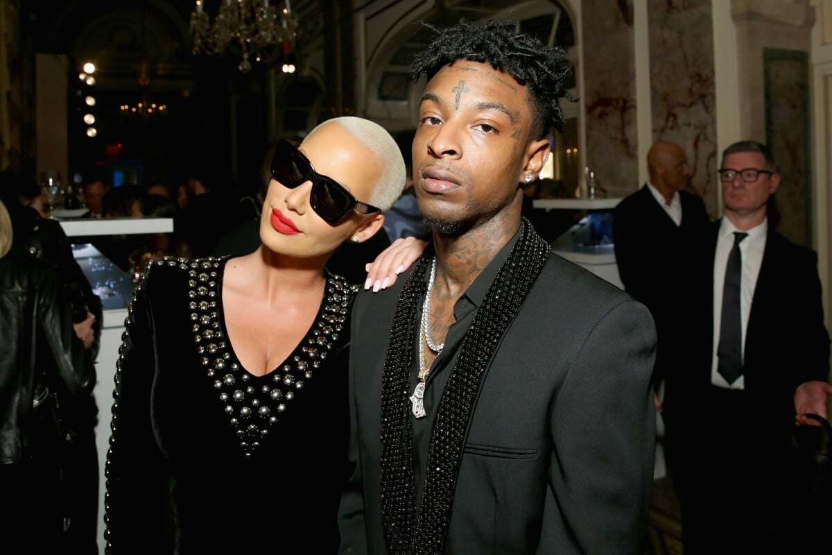 Foto Amber Rose namorou o rapper 21 Savage por dois anos após revelar
