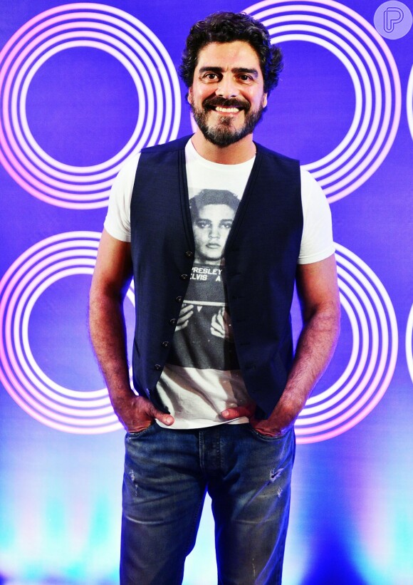 Junno Andrade interpreta o dono de boate Amaury na novela das seis, 'Boogie Oogie'.