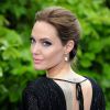 Angelina Jolie fala sobre véu com desenhos dos filhos: 'Representa nossa vida' (10 de setembro de 2014)