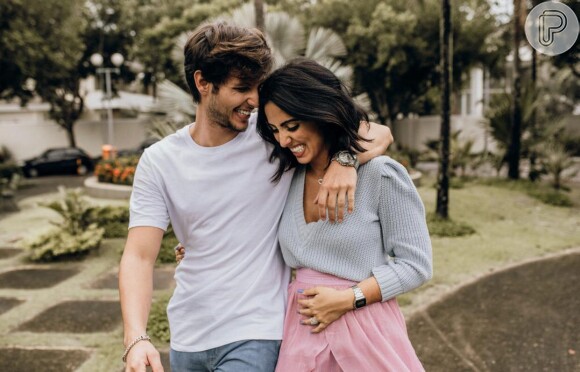 Jade Seba revelou em novembro que está grávida de Bruno Guedes. O casal que está junto há três anos vai ser pai de um menino: 'Eu sentia isso'