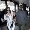 Kim Kardashian e Kanye West são pais de North West, de 1 ano
