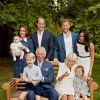 Um dos cliques mais recentes de Meghan Markle foi a foto em família na comemoração dos 70 anos de Príncipe Charles