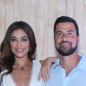 Juliana Paes e o marido, Carlos Eduardo Baptista