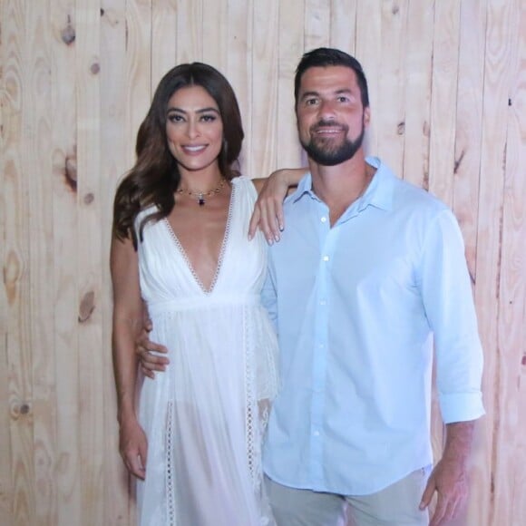 Juliana Paes e o marido, Carlos Eduardo Baptista