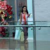 Fátima Bernardes vai às compras no shopping Village Mall, na Barra da Tijuca, zona oeste do Rio de Janeiro, nesta segunda-feira 17 de dezembro de 2018