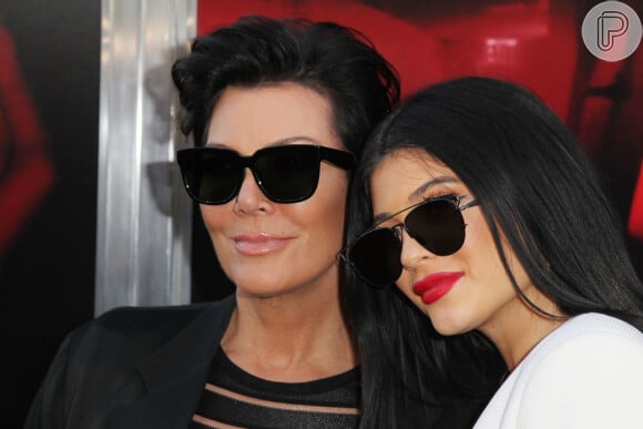 Kylie Jenner e a mãe Kris Jenner